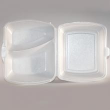 Menübox mit einer Einteilung (zwei Kammern)